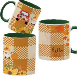kubek-ciemno-zielony-jesienne-wzory-dynie-cozy-fall-pumpkin-spice