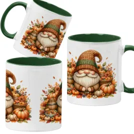 kubek-ciemno-zielony-jesienne-wzory-dynie-cozy-fall-pumpkin-spice