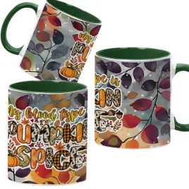 kubek-ciemno-zielony-jesienne-wzory-dynie-cozy-fall-pumpkin-spice