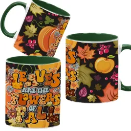 kubek-ciemno-zielony-jesienne-wzory-dynie-cozy-fall-pumpkin-spice