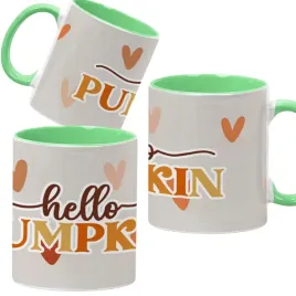 kubek-ceramiczny-330ml-zielony-jesienne-wzory-dynie-cozy-fall-pumpkin-spice