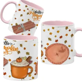 kubek-ceramiczny-330ml-rozowy-jesienne-wzory-dynie-cozy-fall-pumpkin-spice
