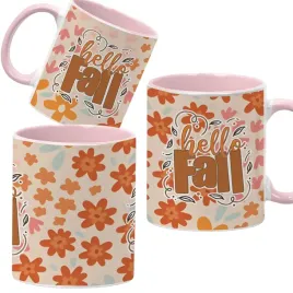 kubek-ceramiczny-330ml-rozowy-jesienne-wzory-dynie-cozy-fall-pumpkin-spice