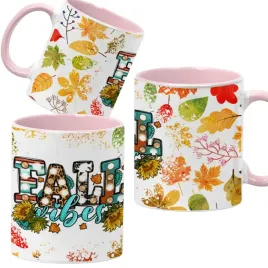 kubek-ceramiczny-330ml-rozowy-jesienne-wzory-dynie-cozy-fall-pumpkin-spice