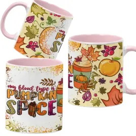 kubek-ceramiczny-330ml-rozowy-jesienne-wzory-dynie-cozy-fall-pumpkin-spice