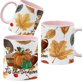 kubek-ceramiczny-330ml-rozowy-jesienne-wzory-dynie-cozy-fall-pumpkin-spice