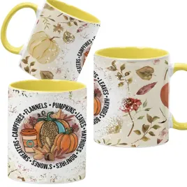 kubek-ceramiczny-330ml-zolty-jesienne-wzory-dynie-cozy-fall-pumpkin-spice