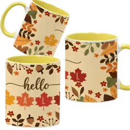 kubek-ceramiczny-330ml-zolty-jesienne-wzory-dynie-cozy-fall-pumpkin-spice