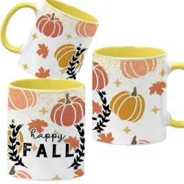 kubek-ceramiczny-330ml-zolty-jesienne-wzory-dynie-cozy-fall-pumpkin-spice
