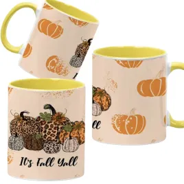 kubek-ceramiczny-330ml-zolty-jesienne-wzory-dynie-cozy-fall-pumpkin-spice