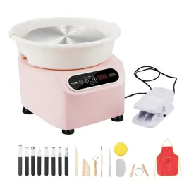 kolo-garncarskie-10-350w-elektryczne-z-pedalem-lcd-3-nogi-rozowe