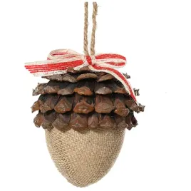 rustykalna-zawieszka-choinkowa-bombka-ksztaltka-z-szyszka-swiateczna-10-cm