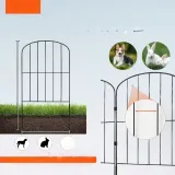 plot-ogrodowy-barierka-stal-czarny-61-cm-33-cm-zestaw-10-szt-mocny-premium-producent-vevor