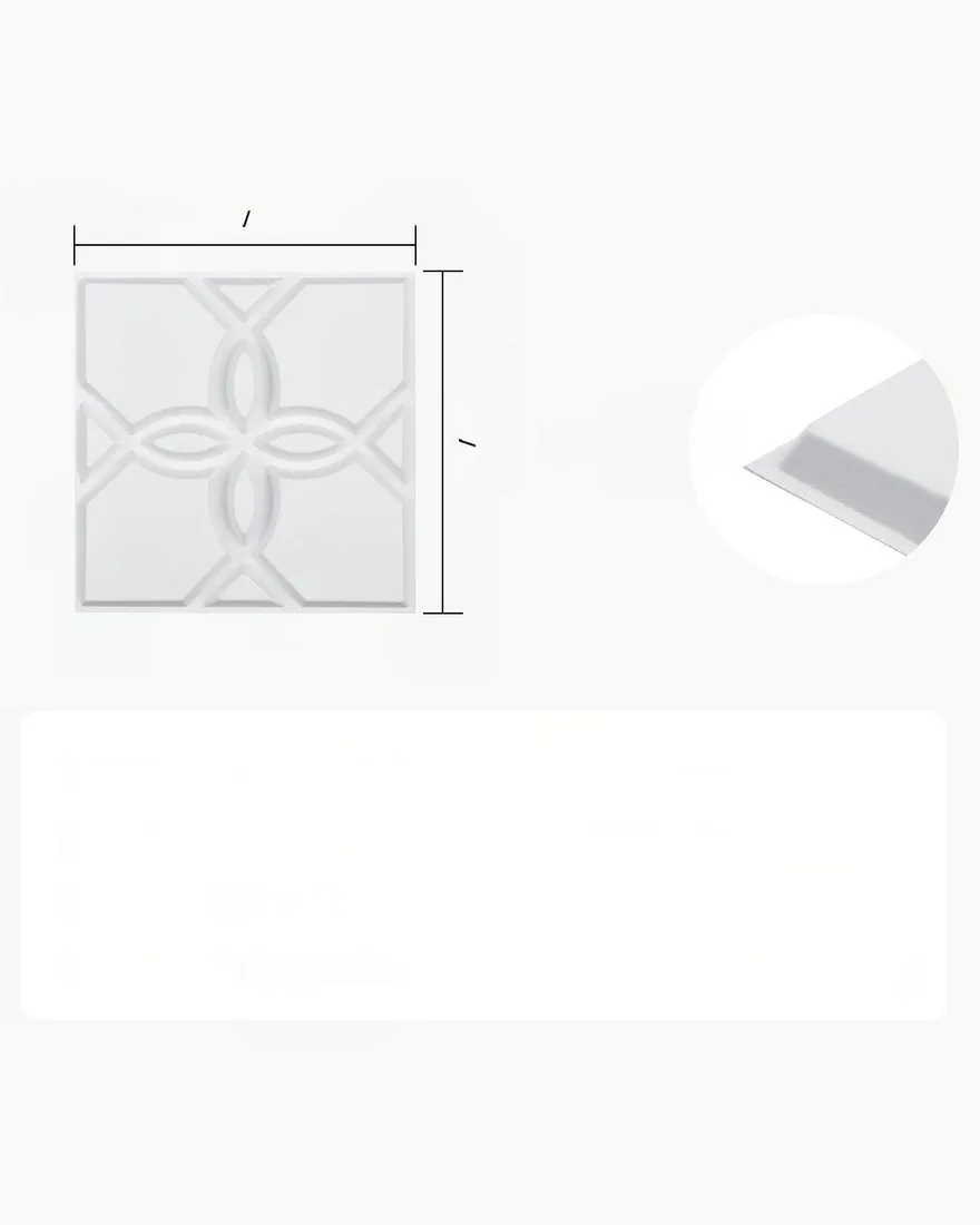 panele-scienne-3d-biale-kwiaty-2-97-m