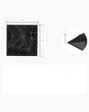 panele-scienne-3d-czarne-diamenty-2-97-m-stan-nowy-material-pcv