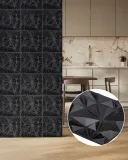 panele-scienne-3d-czarne-diamenty-2-97-m-stan-nowy-grubosc-2-51-mm