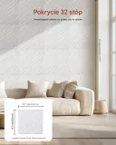 panele-scienne-3d-biale-fale-2-97-m-dlugosc-50-cm