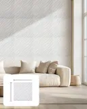 panele-scienne-3d-biale-fale-2-97-m-stan-nowy-material-pcv