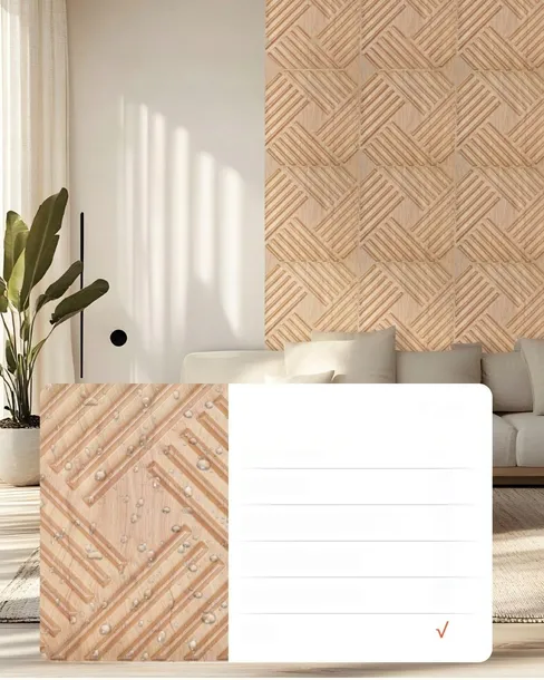 panele-scienne-3d-jasne-listwy-2-97-m-stan-nowy-material-pcv