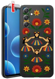 etui-do-samsung-a14-5g-motywy-ludowe-tradycja-kultura-wzory-szklo-9h