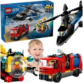 lego-city-helikopter-woz-strazacki-lodz-podwodna-3w1-remix-874-el-60462