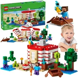 lego-minecraft-dom-tnt-w-dzungli-wybuch-steve-creeper-zombie-287-el-21275