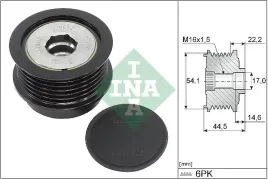 sprzeglo-jednokierunkowe-alternatora-535035210-ina