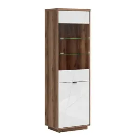 witryna-stojaca-black-red-white-forn-200-cm-2-drzwi-bialy-dab-polysk