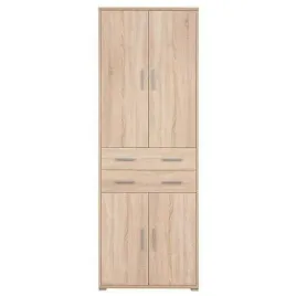 szafka-wysoka-black-red-white-brw-office-221-cm-dab-sonoma-do-biura