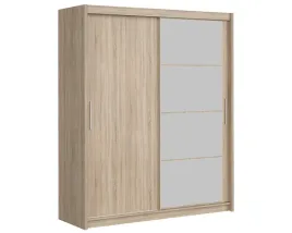 szafa-przesuwna-gerbor-slideo-180-cm-dab-sonoma-dwudrzwiowa-z-lustrem