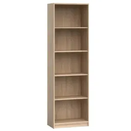 regal-wysoki-do-salonu-na-ksiazki-z-wnekami-nepo-plus-jasny-dab