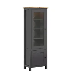 witryna-stojaca-black-red-white-hesen-203-cm-grafit-dab-artisan-2-drzwi