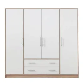 szafa-uchylna-meblar-smart-200-cm-czterodrzwiowa-biala-sonoma-z-szufladami