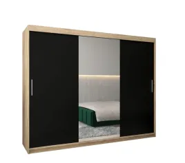 szafa-przesuwna-abiks-meble-tokyo-1-250x200-cm-czarna-dab-sonoma
