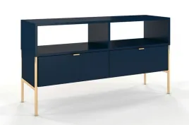 szafka-rtv-skandica-polka-120-cm-zlote-nozki-granatowa-2-szuflady