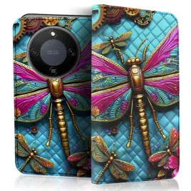 etui-z-klapka-na-telefon-honor-magic8-lite-case-portfel-wzory-szklo-szybka