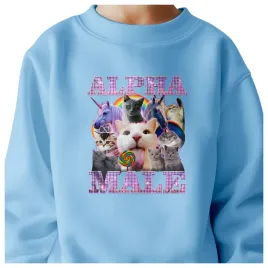 bluza-dziecieca-samiec-alfa-koty-jednorozce-110-116-dla-chlopca-dziewczynki