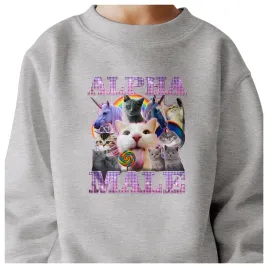 bluza-dziecieca-samiec-alfa-koty-jednorozce-134-140-dla-chlopca-dziewczynki