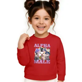 bluza-dziecieca-samiec-alfa-koty-jednorozce-104-dla-chlopca-dziewczynki