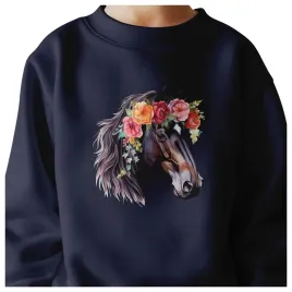 bluza-dziecieca-kon-kwiaty-134-140-dla-chlopca-dziewczynki