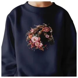 bluza-dziecieca-kon-kwiaty-134-140-dla-chlopca-dziewczynki