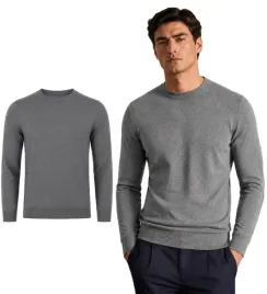 sweter-meski-szary-klasyczny-elegancki-okragly-dekolt-gladki-modny-wygodny