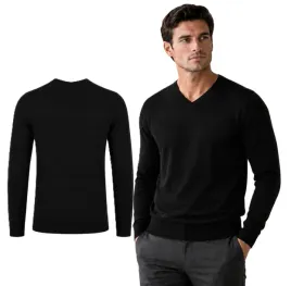 sweter-meski-czarny-klasyczny-dekolt-w-serek-elegancki-gladki-v-neck