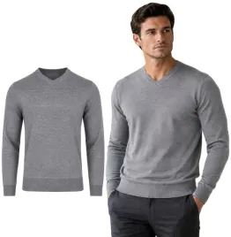 sweter-meski-szary-dekolt-w-serek-elegancki-gladki-wygodny-v-neck-stylowy