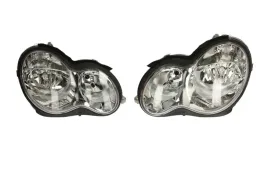 mercedes-c-klasa-w203-lift-komplet-reflektorow