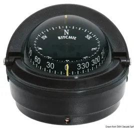 ritchie-voyager-kompas-zewnetrzny-3-czarny-czarny-osculati-25-082-11