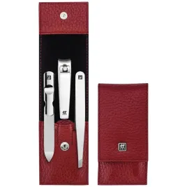 zwilling-classic-inox-zestaw-podrozny-czerwone-skorzane-etui-3-elementy