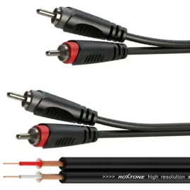 kabel-audio-2-x-rca-2-x-rca-wtyk-interkonekt-stereo-6m-roxtone-sacc130l6