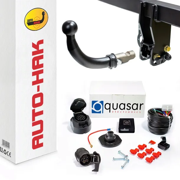 hak holowniczy WYPINANY SUZUKI SX4 S-CROSS 13-21 +MODUL13PIN + ADAPTER GRAT