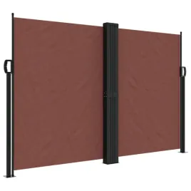 zwijana-markiza-boczna-brazowa-160-x-600-cm-z-poliesteru-pu